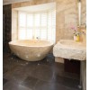 Ivory Travertine Bathroom