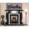 Fireplace in Black Marble