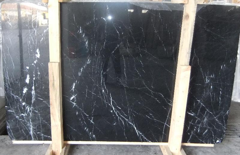 Taurus Black Marble Slabs