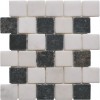 Afyon White&Nero Mosaic