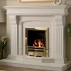 Bridge Limestone Fireplace