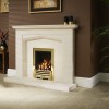Bellina Limestone Fireplace