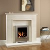 Leona Limestone Fireplace