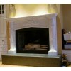 Carrara Statuario Fireplace