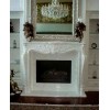 Carrara Statuario Fireplace