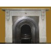 White Marble Fireplace