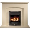 Mocha Beige Fireplace