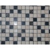 Golden Beige/Black Mosaic
