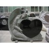 Single heart with Angel