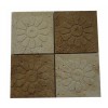 Mosaic With Fower Pattern