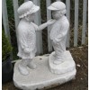Granite Girl&Boy Sculptures