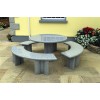 Polished Grey Granite Table