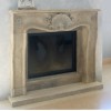 Limestone anticato Fireplace