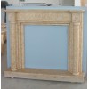 Giallo d'Istria Fireplace