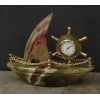 Green Onyx Nautical Clocks