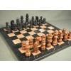 Black &Tan Marble Chess Sets