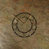 Indian Autumn Slate Clocks