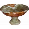 Green Onyx Ashtray With Stand