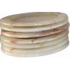 White Onyx Plates