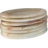 White Onyx Plates