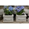 Ornate Square Flower Pot