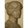 French woman head