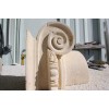 Ionic capital carving process