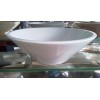 Cloud White Conical Sink