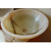 Green Onyx Round Sink