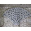 Granite paving stone on mesh