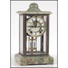 Ansonia Green Onyx Clock