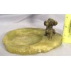 Green Onyx Dish Base