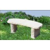 Limestone bench