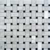 Carrara White Basketweave