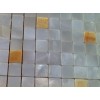 1x1 White Onyx Mosaic