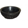 Round Black Marble Sink