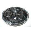 Black Marble Vessel Sink