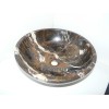 Multicolor Brown Vessel Sink