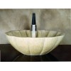 Cream  Scalloped Edge Sink