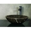 Round Brown Marble  Sink