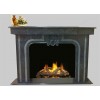 Black Marble Fireplace