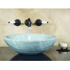 Round Pale Blue  Sink