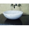 Round White  Sink - Avalon