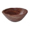 Round Red Onyx Vessel Sink