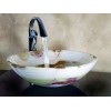 Round Multicolor Onyx  Sink