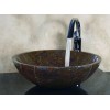 Round Multicolor Onyx Sink