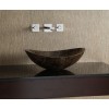 Dark Emperador Oval Sink