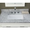 White Carrara Vanity Tops