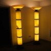 Onyx Column Lamps