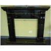 Black Fireplace Mantel